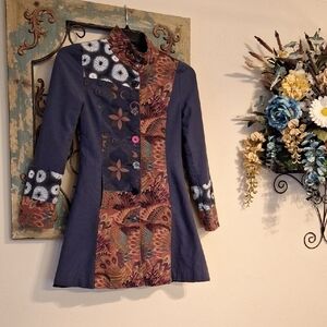 FARINELLI Elegant Women's Multicolor Blazer. Excellent Condition Size Small